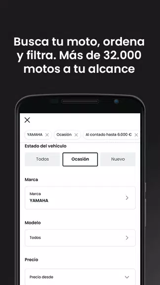 Screenshot Motos.net - Motos de Ocasión 3