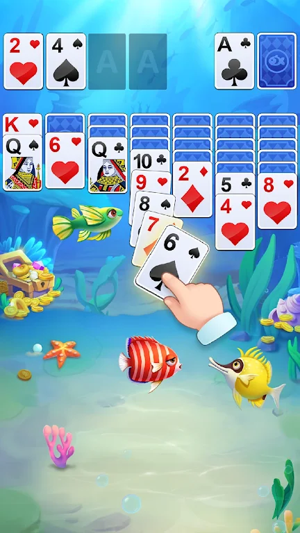 Solitaire Fish: Card Games 스크린 샷 2