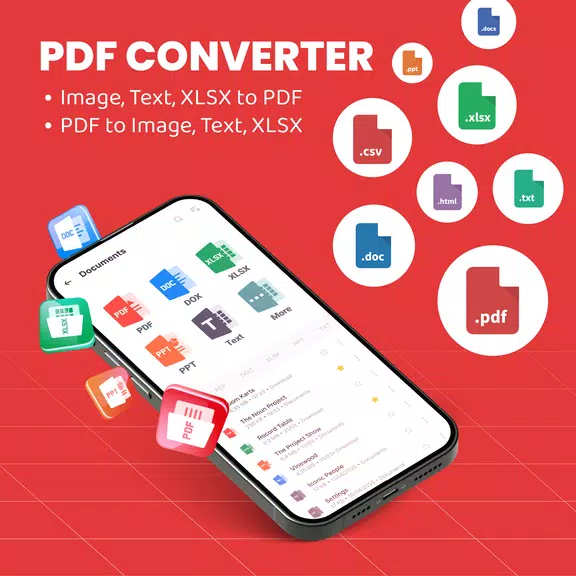 Image to PDF: PDF Converter captura de pantalla 1