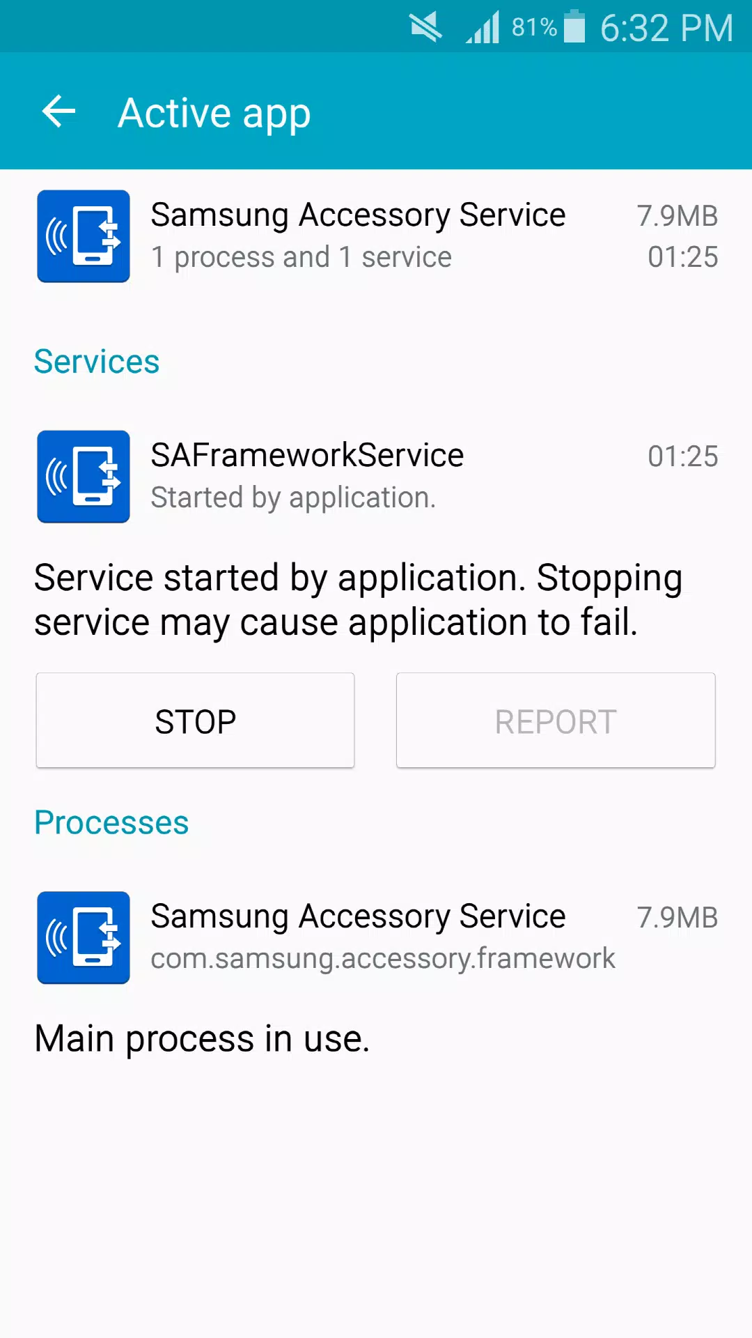 Samsung Accessory Service屏幕截圖3
