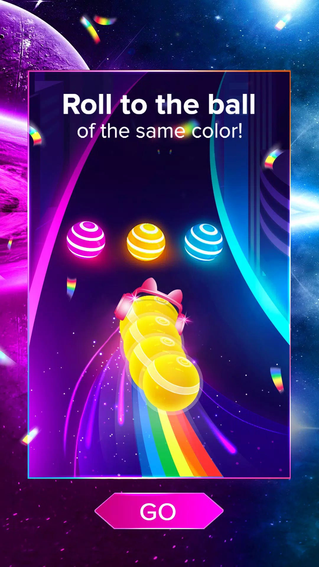 Dancing Snake: Colorful Balls captura de pantalla 4