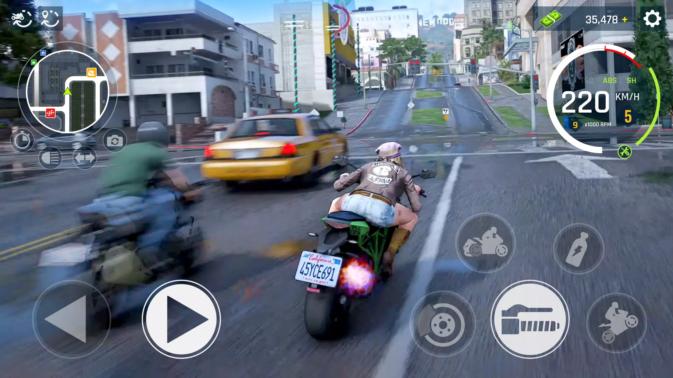 Real Moto Driving स्क्रीनशॉट 1