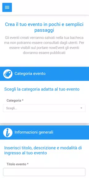 Screenshot nowEvent - L’app a misura di evento 4