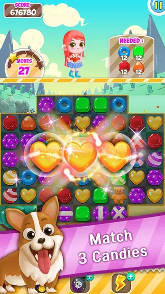 Candy Sweet Pop  : Cake Swap স্ক্রিনশট 4