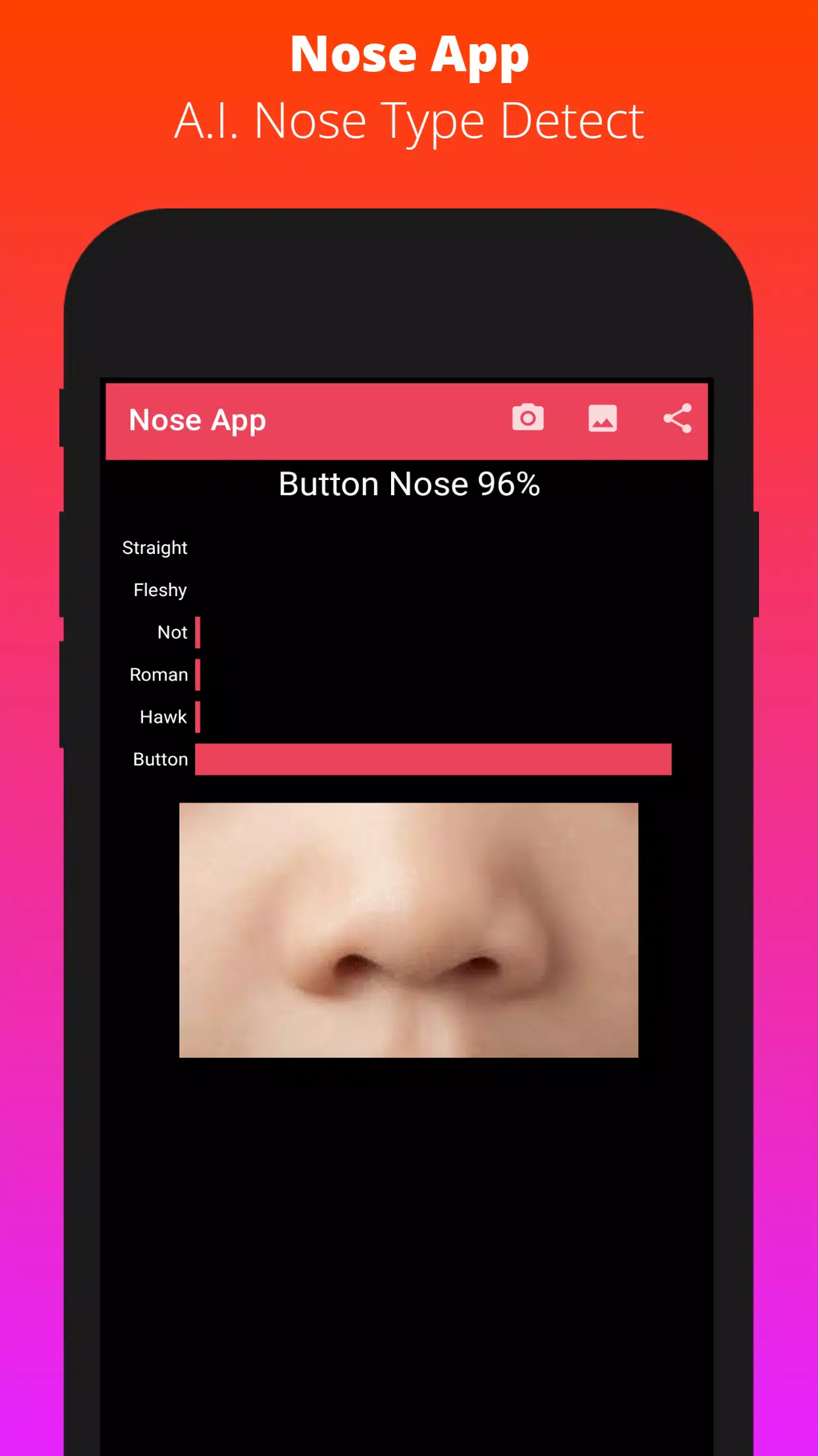 Nose App ကိုဖန်သားပြင်1