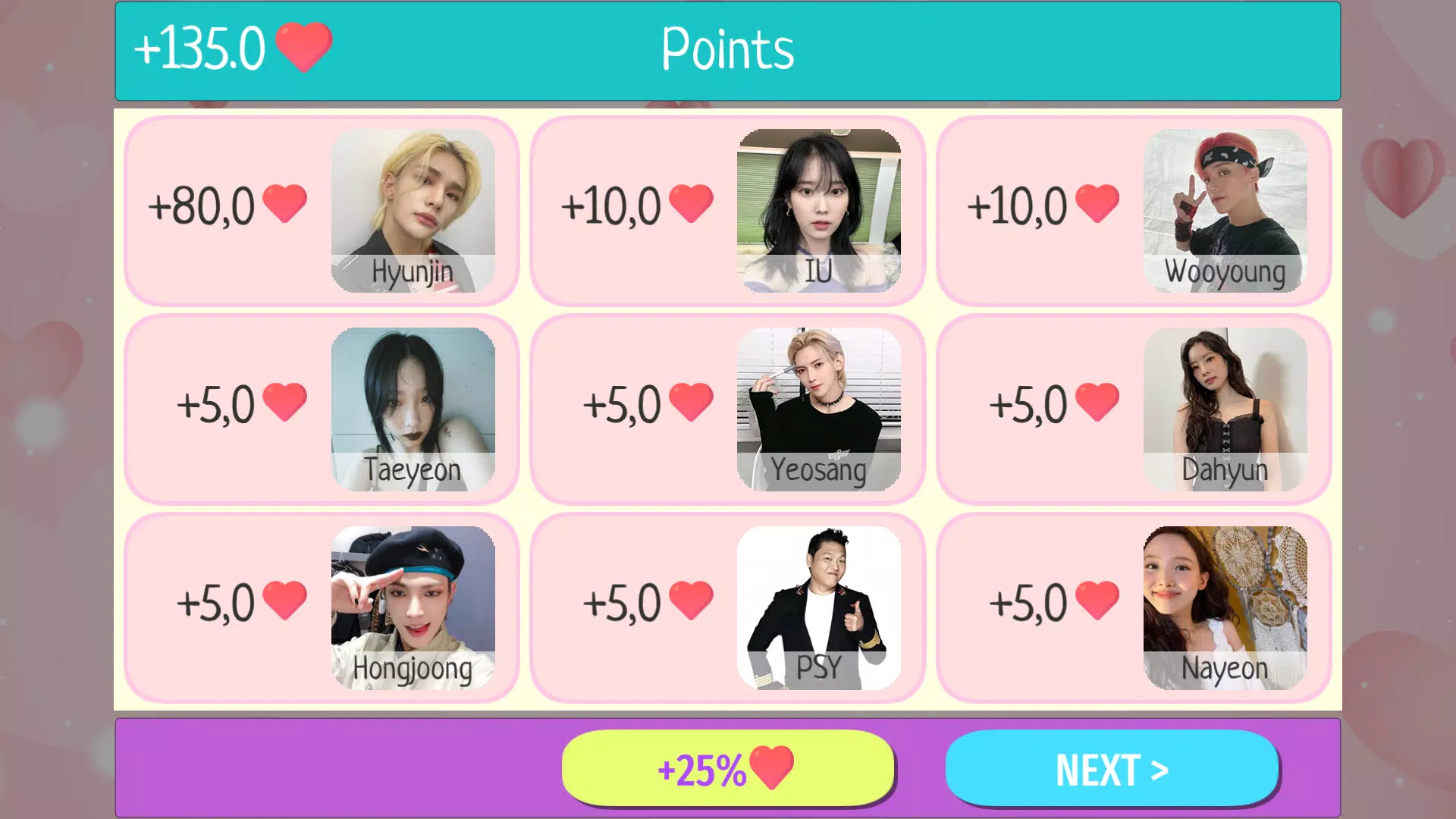 Screenshot K-Pop Dating Game 3