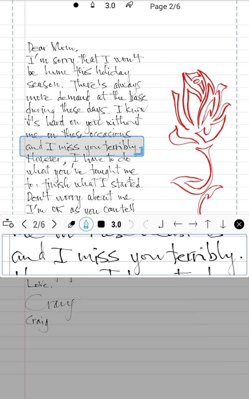 INKredible - Handwriting Note Captura de tela 3