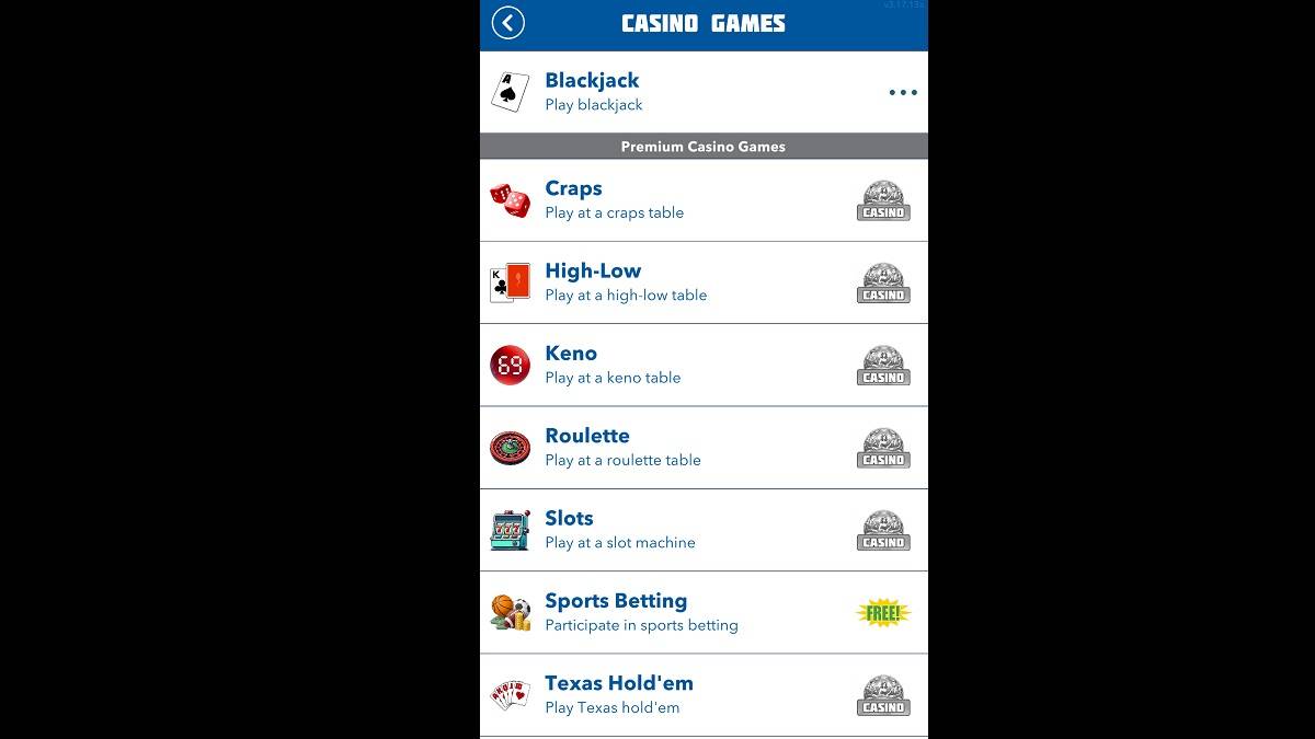 Pilihan Kasino BitLife