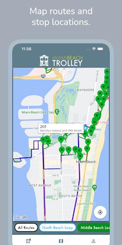 Miami Beach Trolley Tracker 스크린 샷 4