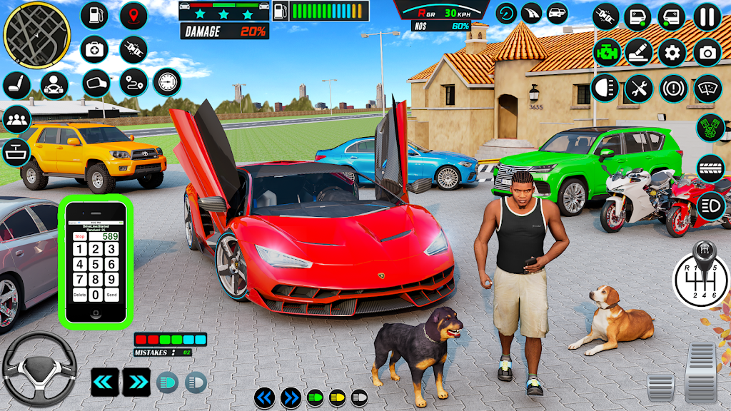 Screenshot Multistory Car Crazy Parking 1