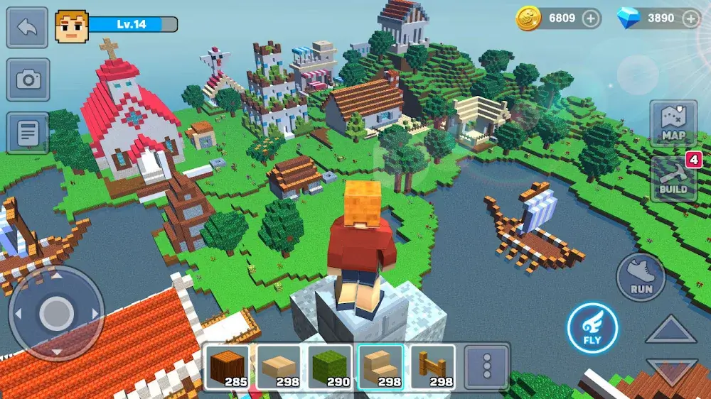 MiniCraft: Blocky Craft 2022 ကိုဖန်သားပြင်3