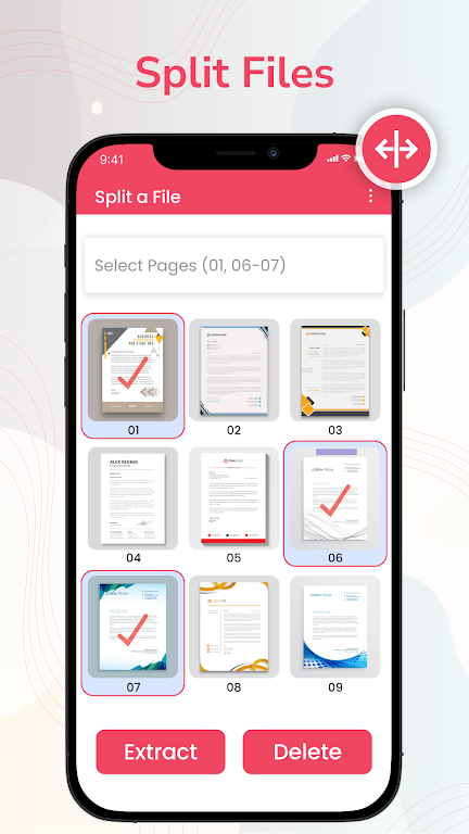 Split & Merge PDF files ảnh chụp màn hình 4