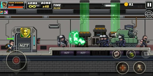 Screenshot Metal Shooter 1