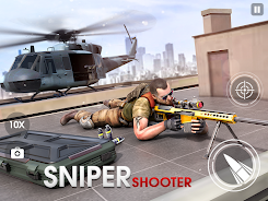 Fps Sniper Gun Shooter Games Screenshot 1