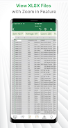 Xlsx File Reader & Xls Viewer 스크린 샷 1