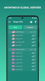 Simple VPN Pro Super Fast VPN ekran görüntüsü 4