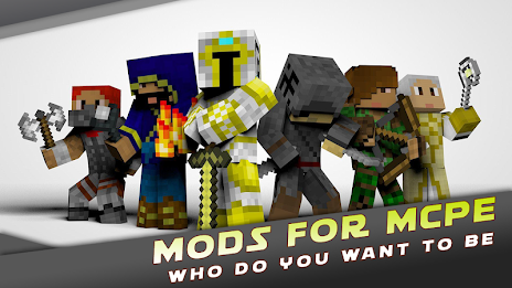 Mods for Minecraft PE by MCPE ảnh chụp màn hình 1