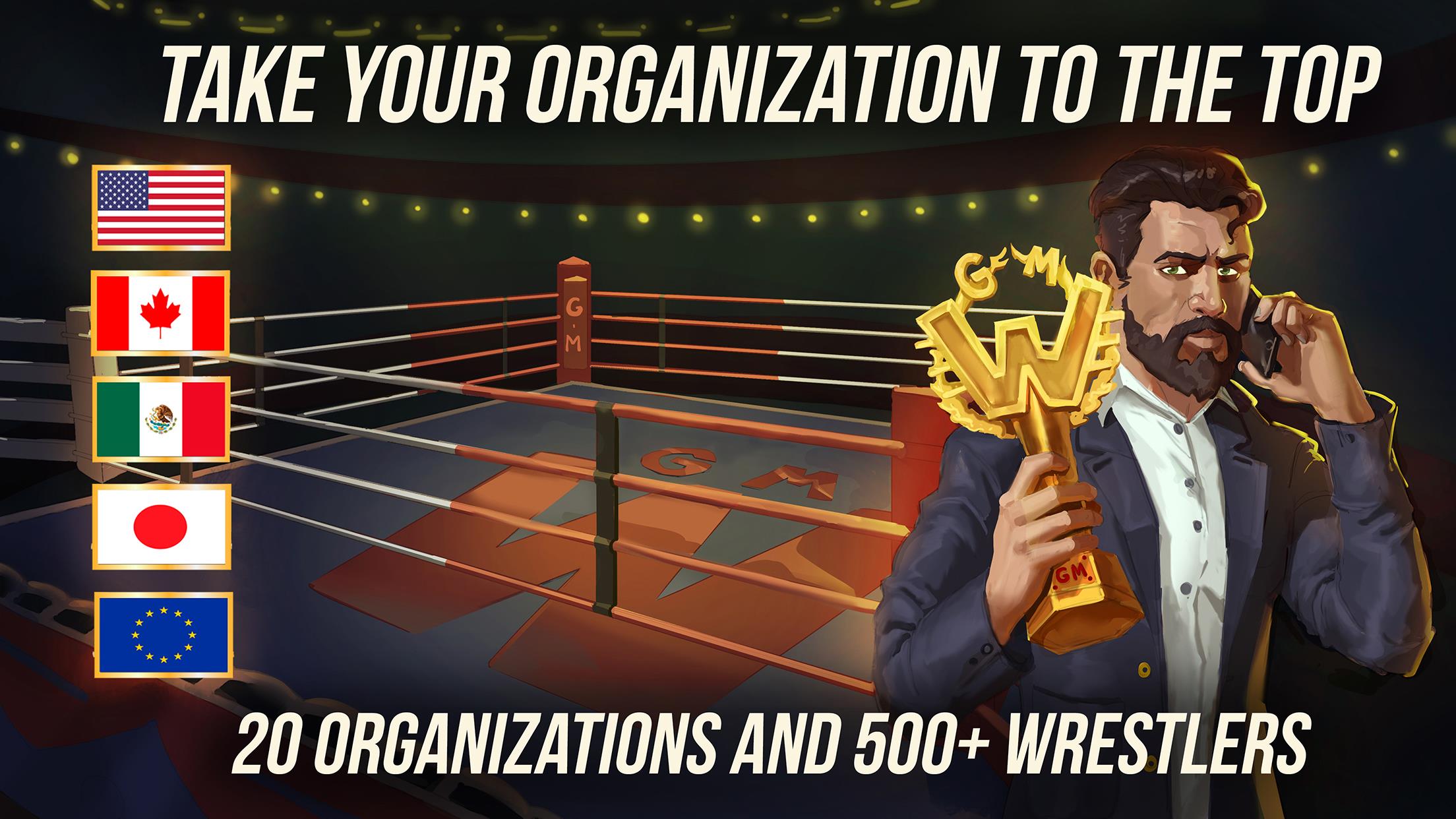 Wrestling GM ảnh chụp màn hình 2