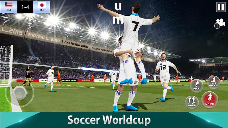 ภาพหน้าจอ Play Football: Soccer Games 4