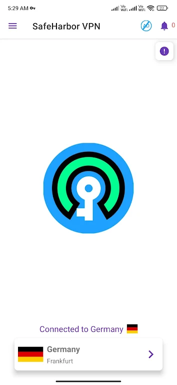 SafeHarbor VPN экрана 2