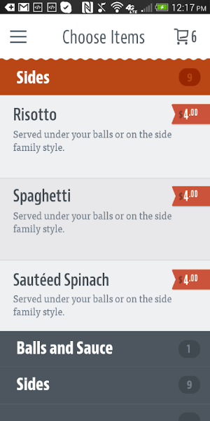 Oak City Meatball Shoppe экрана 3