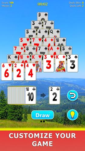 ภาพหน้าจอ Pyramid Solitaire Mobile 2