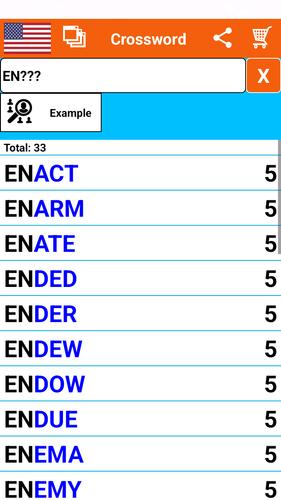 Screenshot Crossword Solver 1