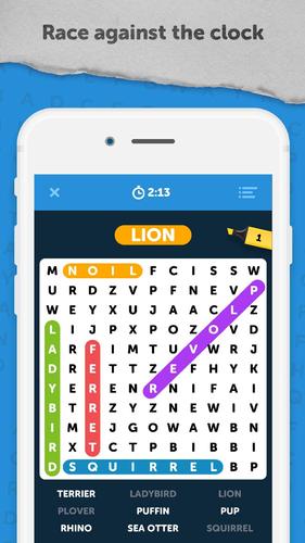 Infinite Word Search Puzzles 스크린 샷 1