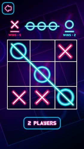 Tic Tac Toe 2 Player - xo game 스크린 샷 1