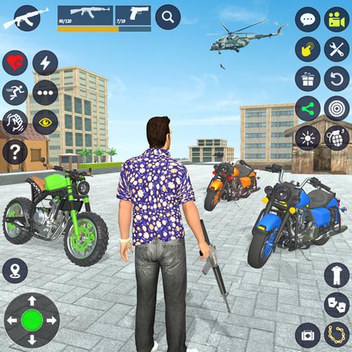 Gangster Bike: Real Race Game 스크린 샷 1