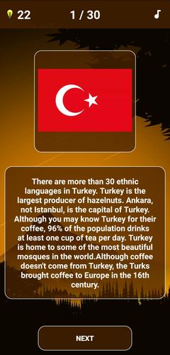 Geography Quiz - World Flags 1 экрана 4