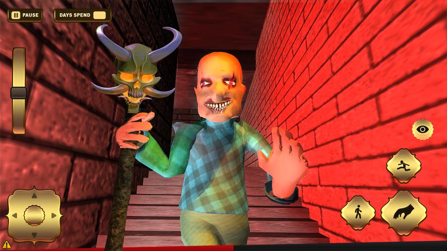 Scary Grandma Grandpa House 3D zrzut ekranu 4