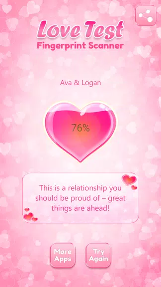 Love Compatibility Test Fingerprint ကိုဖန်သားပြင်2