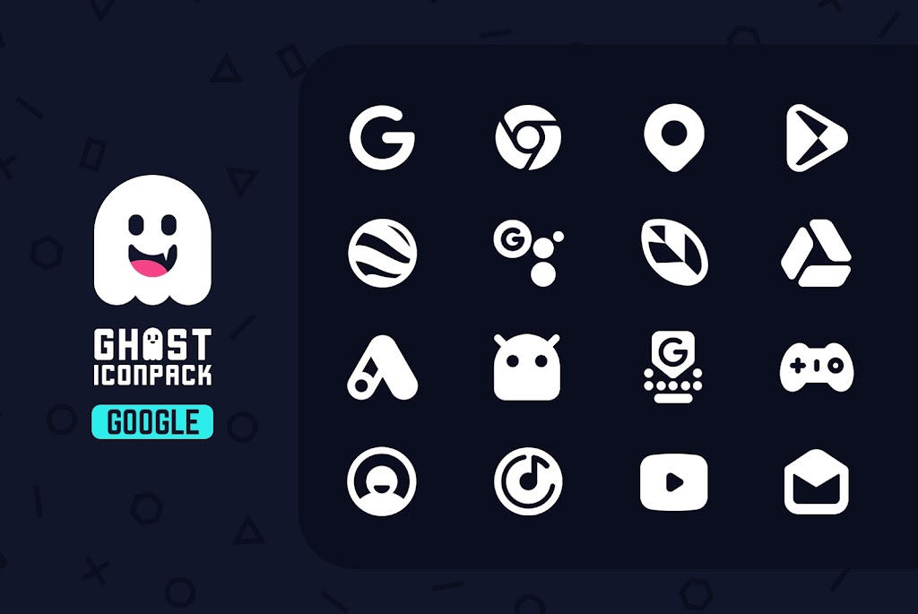 Ghost IconPack Screenshot 2