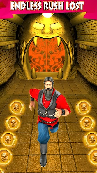 Lost Temple Castle Frozen Run Mod zrzut ekranu 1
