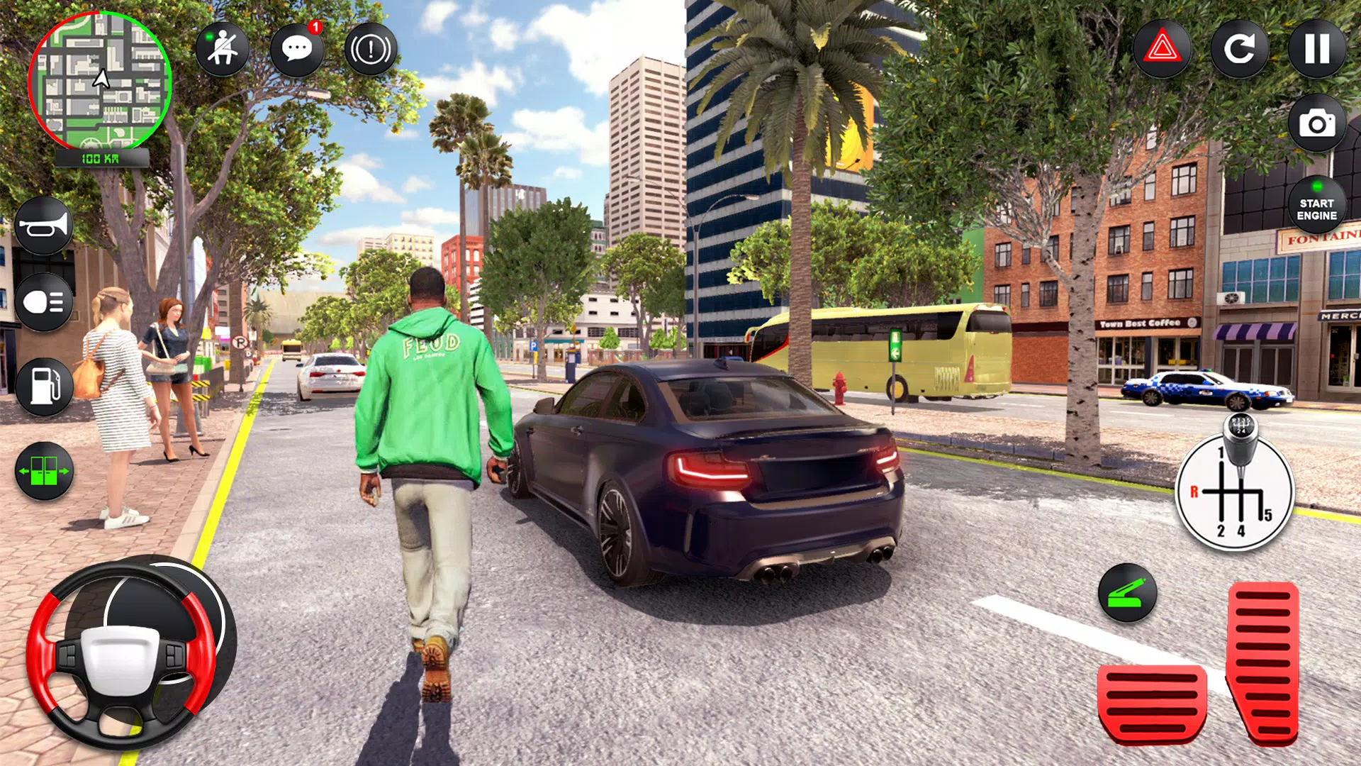 BMW Car Games Simulator 3D ekran görüntüsü 2