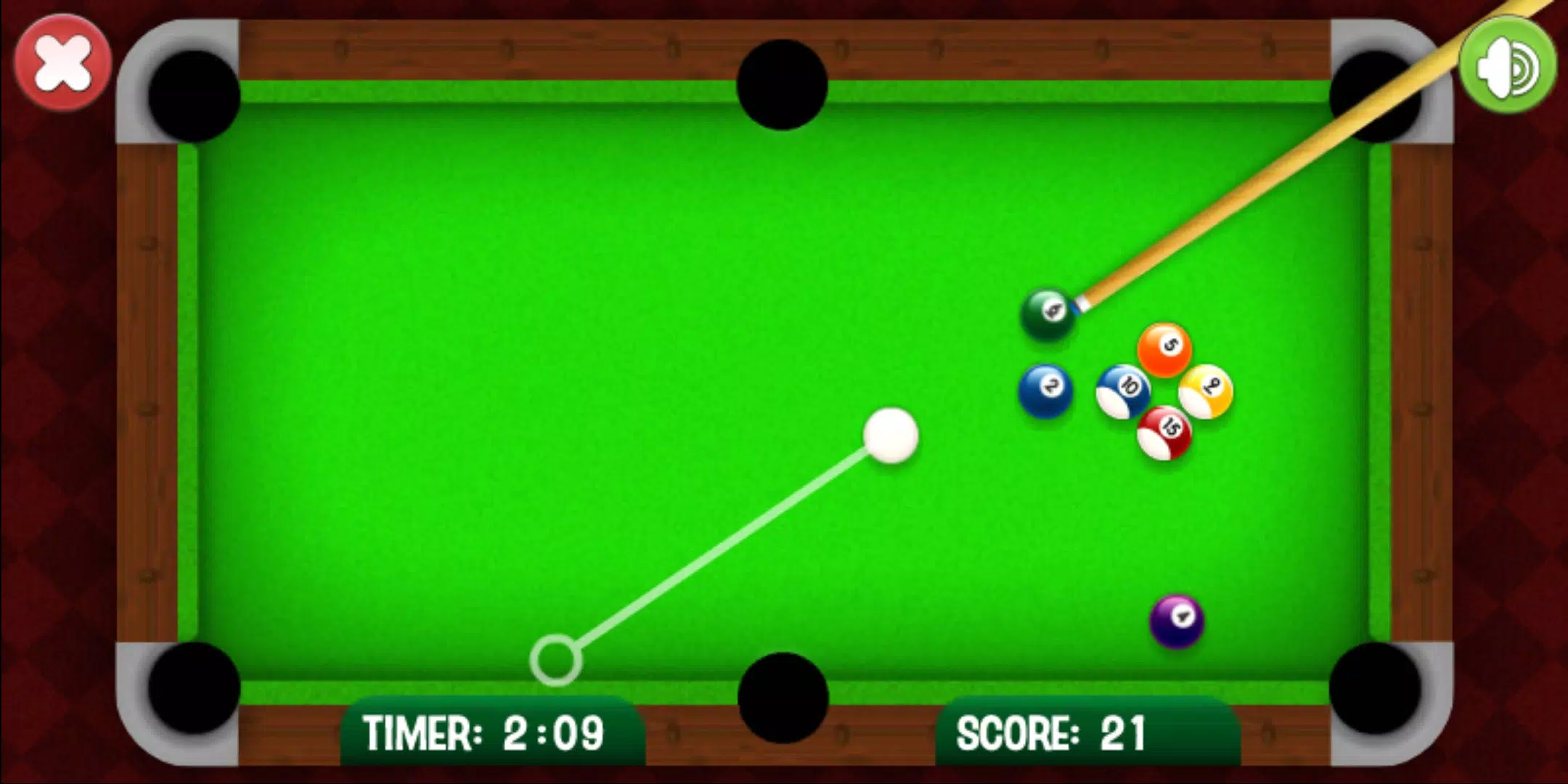 8 Ball Billiards экрана 4