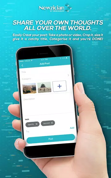 ภาพหน้าจอ Newzician - Social news app 4