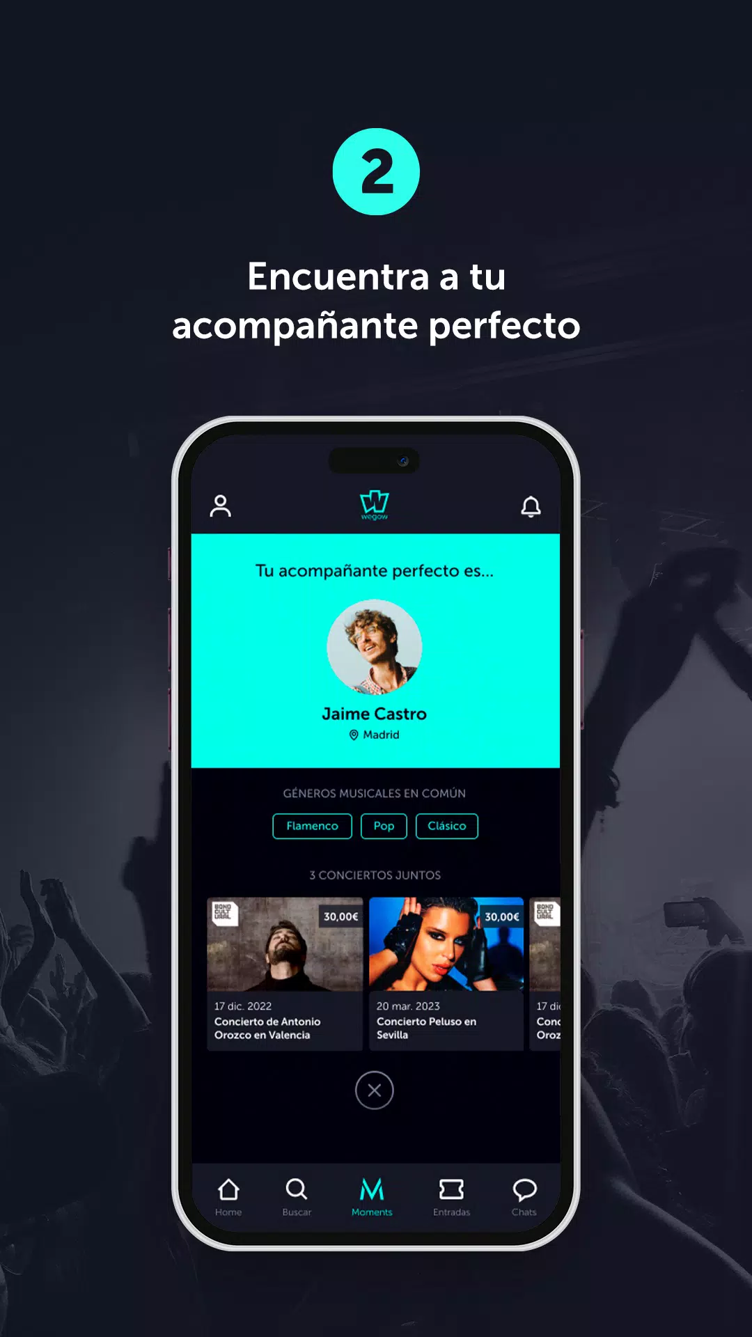 Screenshot Wegow Concerts 2