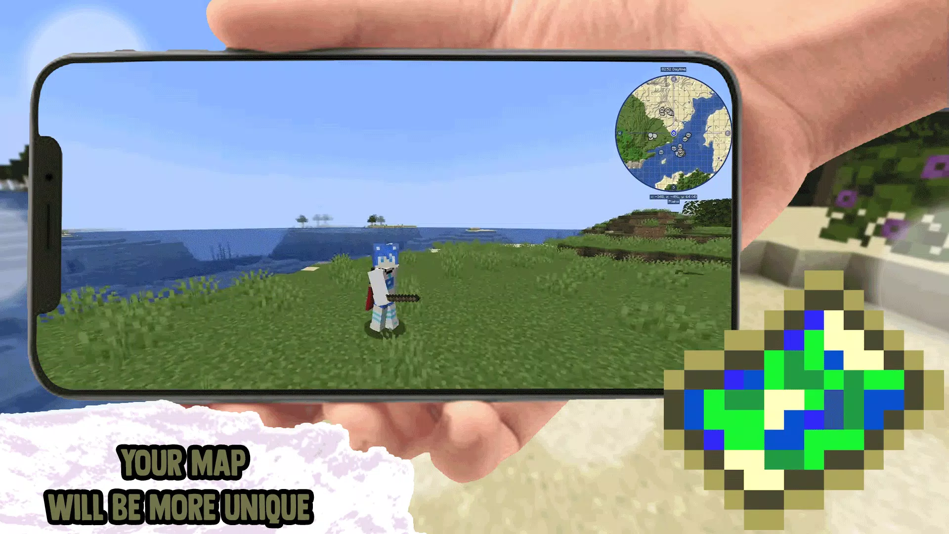 Minimap Mod Addons for MCPE Screenshot 3