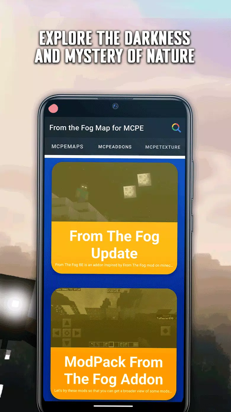 From the Fog Map for MCPE zrzut ekranu 3