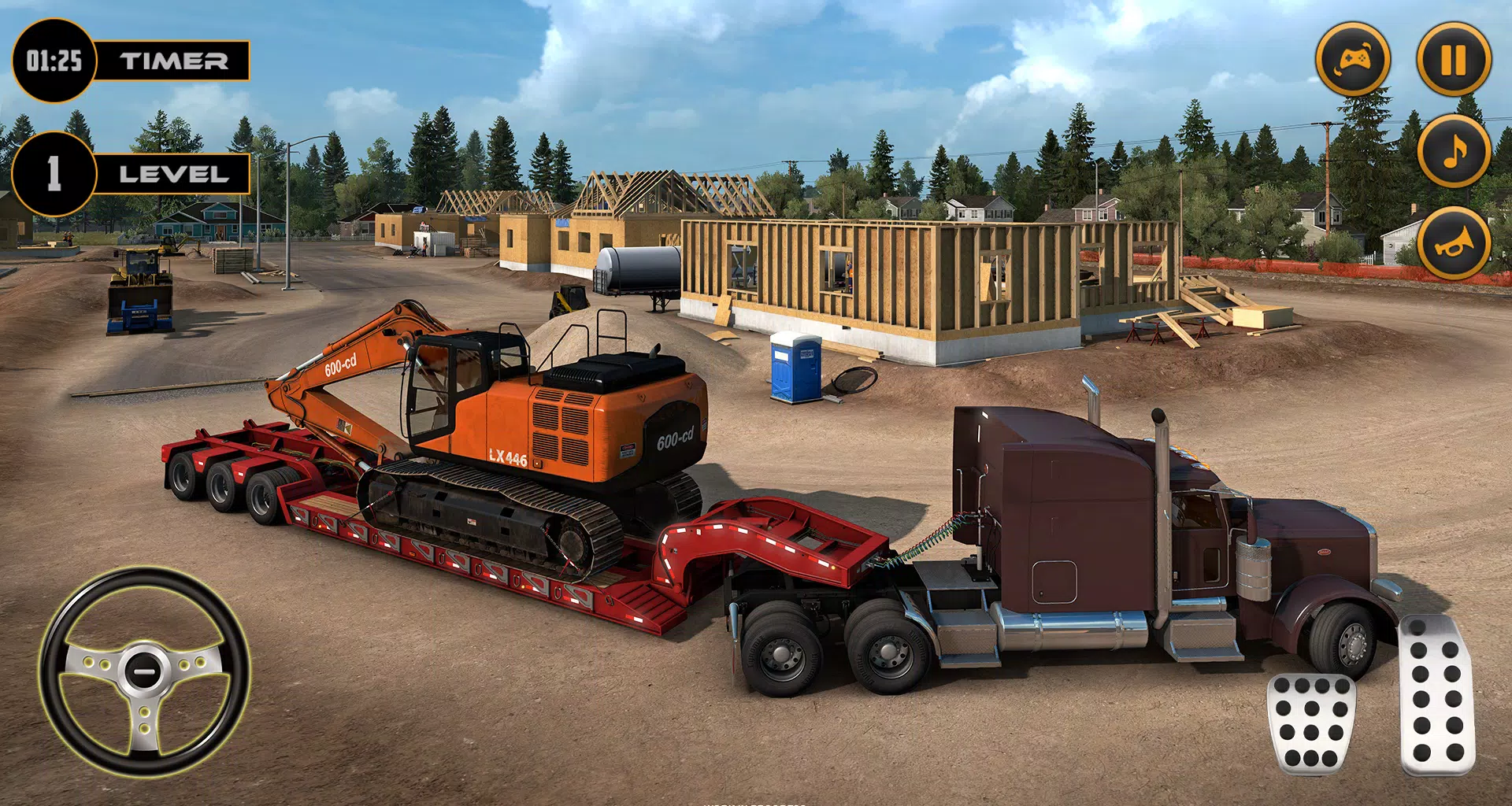 Real Excavator Simulator Games Capture d’écran2