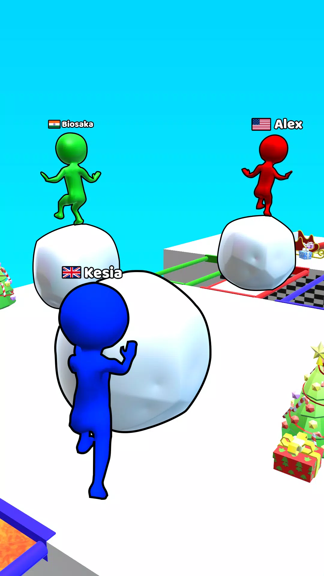 Snow Race Screenshot 4