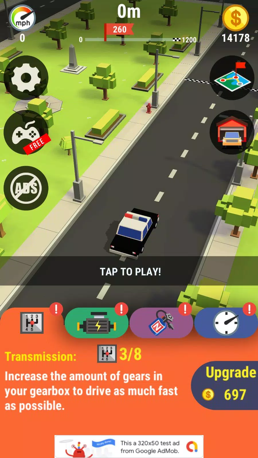 Crashy Cops 3D 스크린 샷 1