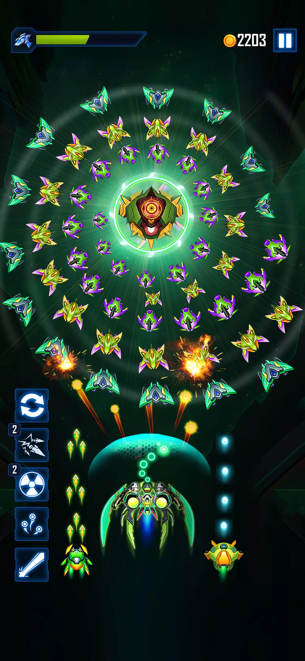 WindWings: Space Shooter screenshot 2