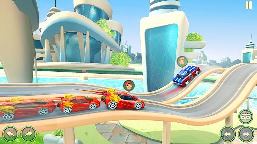 Hot Cars Fever-Car Stunt Races screenshot 1