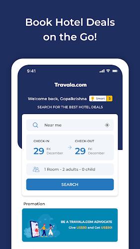 Travala.com: Hotels & Flights ảnh chụp màn hình 1