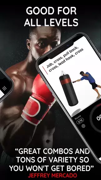 Schermata Boxing Training & Workout App 3