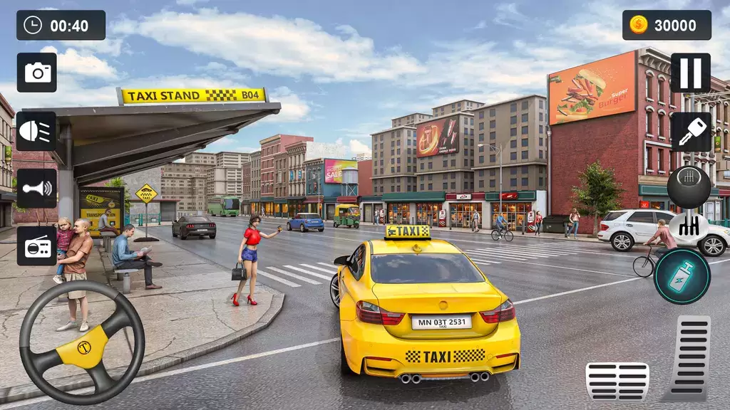 Taxi Simulator 3D - Taxi Games ekran görüntüsü 3