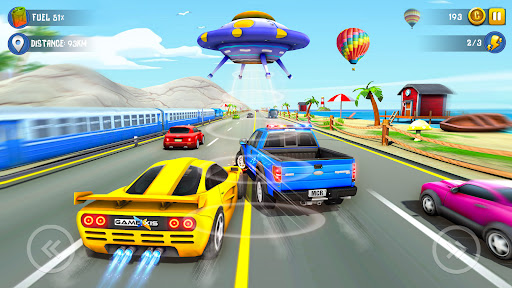 Mini Car Racing Game Offline ekran görüntüsü 1